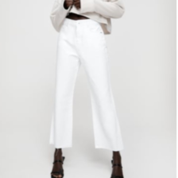 Zara Jeans Zara High Waisted Straight Leg Jeans Poshmark